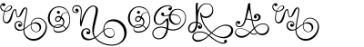 Monogram Challigraphy Round tip 05